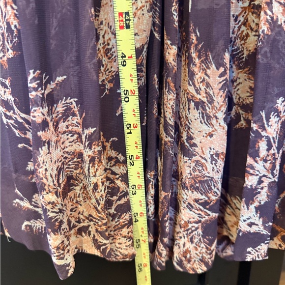 Anthropologie Somerset Maxi Dress Purple Floral, Small - Picture 14 of 16